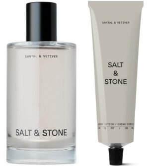 Salt & Stone Body Mist + Body Lotion Bundle | Santal & Vetiver