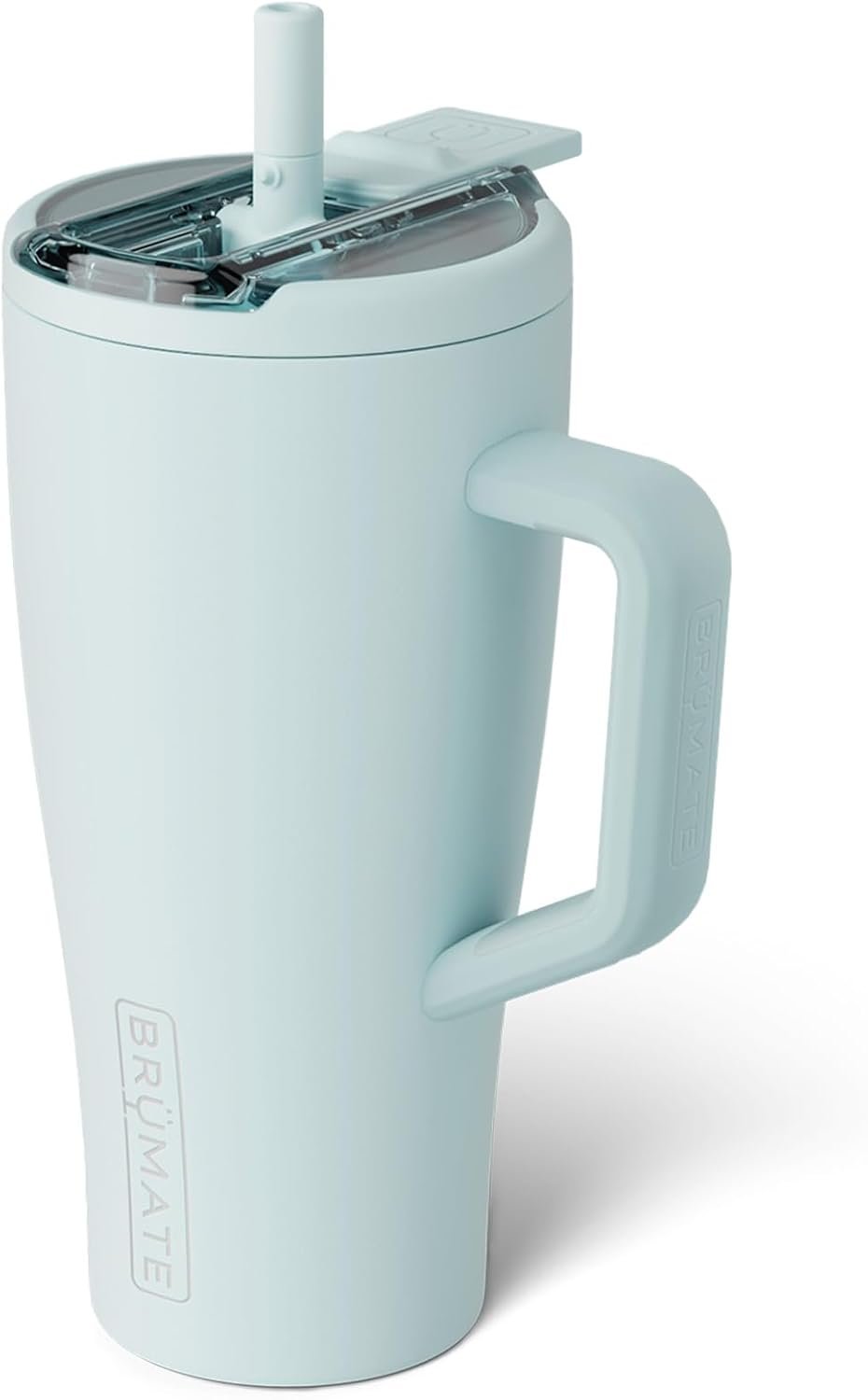 BrüMate Era Flip 40oz Tumbler with 100% Leakproof Covered Straw Lid | Hygienic Covered Straw | Insulated Stainless Steel Water Bottle with Handle | Cup Holder Friendly | BPA-Free (Lilac Dusk) - Image 20
