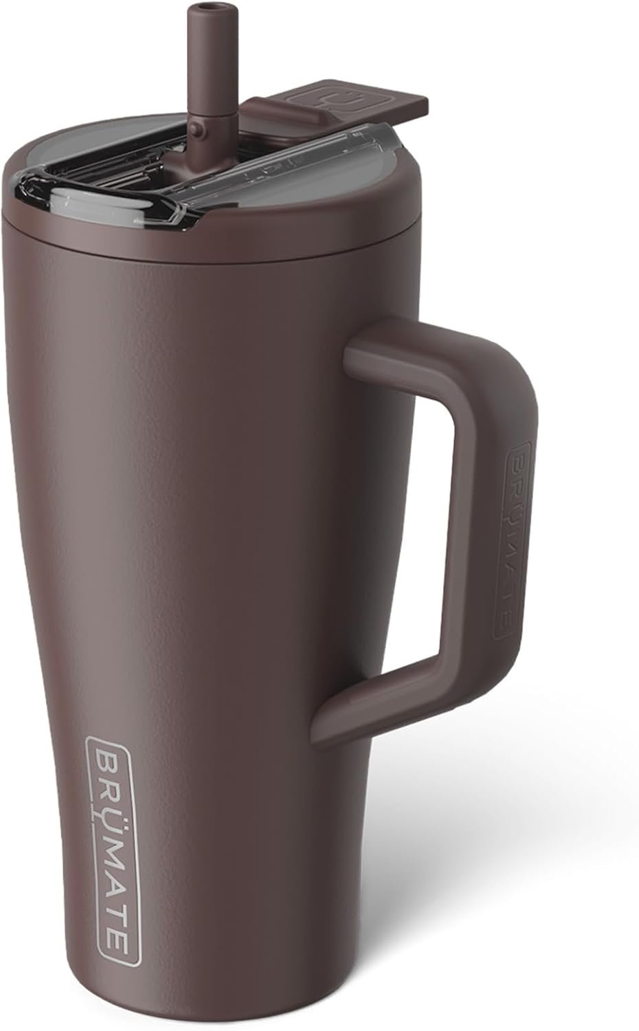 BrüMate Era Flip 40oz Tumbler with 100% Leakproof Covered Straw Lid | Hygienic Covered Straw | Insulated Stainless Steel Water Bottle with Handle | Cup Holder Friendly | BPA-Free (Lilac Dusk) - Image 45