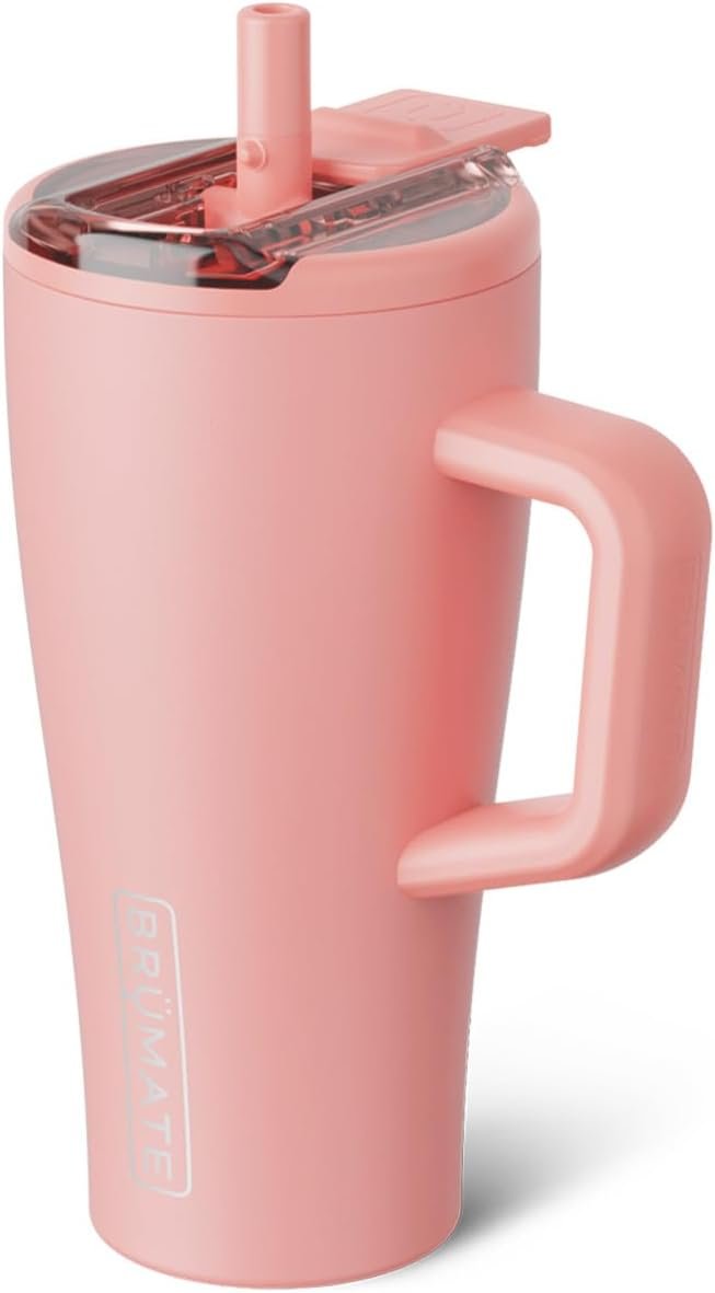 BrüMate Era Flip 40oz Tumbler with 100% Leakproof Covered Straw Lid | Hygienic Covered Straw | Insulated Stainless Steel Water Bottle with Handle | Cup Holder Friendly | BPA-Free (Lilac Dusk) - Image 37