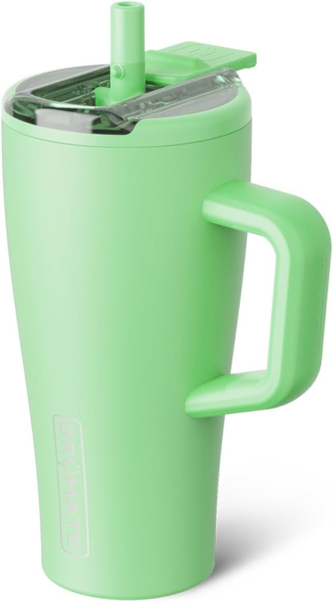 BrüMate Era Flip 40oz Tumbler with 100% Leakproof Covered Straw Lid | Hygienic Covered Straw | Insulated Stainless Steel Water Bottle with Handle | Cup Holder Friendly | BPA-Free (Lilac Dusk) - Image 51