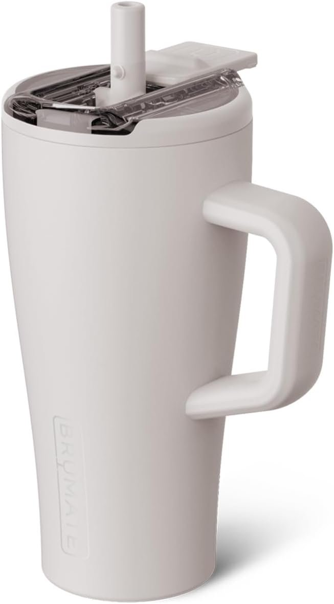 BrüMate Era Flip 40oz Tumbler with 100% Leakproof Covered Straw Lid | Hygienic Covered Straw | Insulated Stainless Steel Water Bottle with Handle | Cup Holder Friendly | BPA-Free (Lilac Dusk) - Image 5