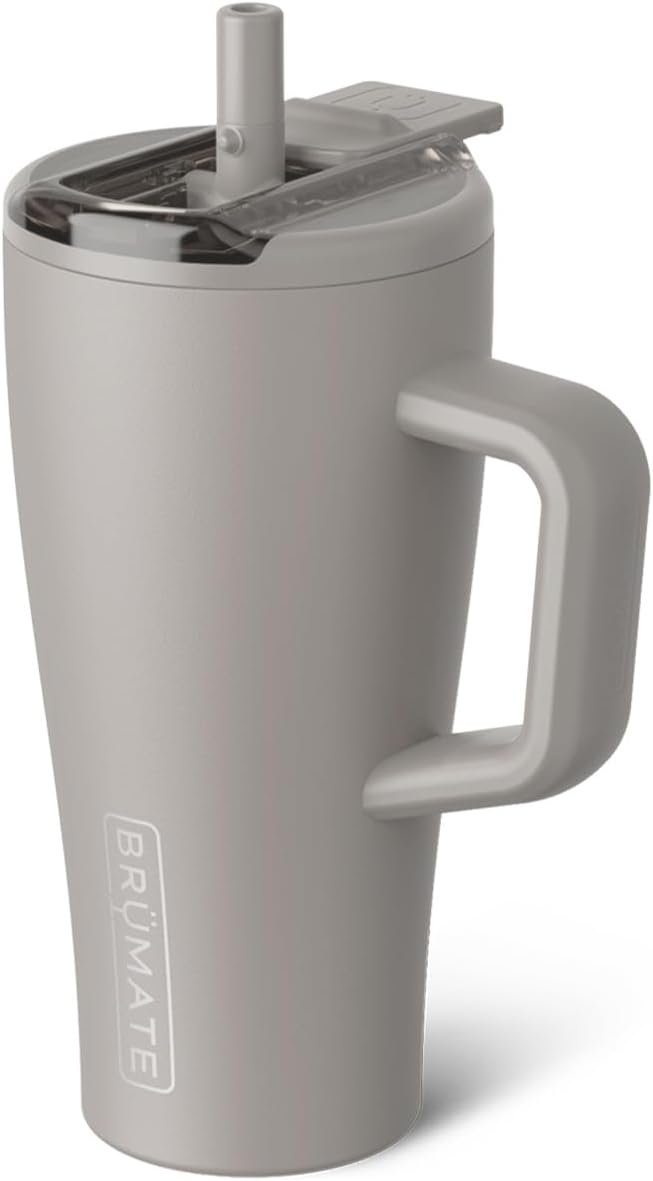 BrüMate Era Flip 40oz Tumbler with 100% Leakproof Covered Straw Lid | Hygienic Covered Straw | Insulated Stainless Steel Water Bottle with Handle | Cup Holder Friendly | BPA-Free (Lilac Dusk) - Image 47