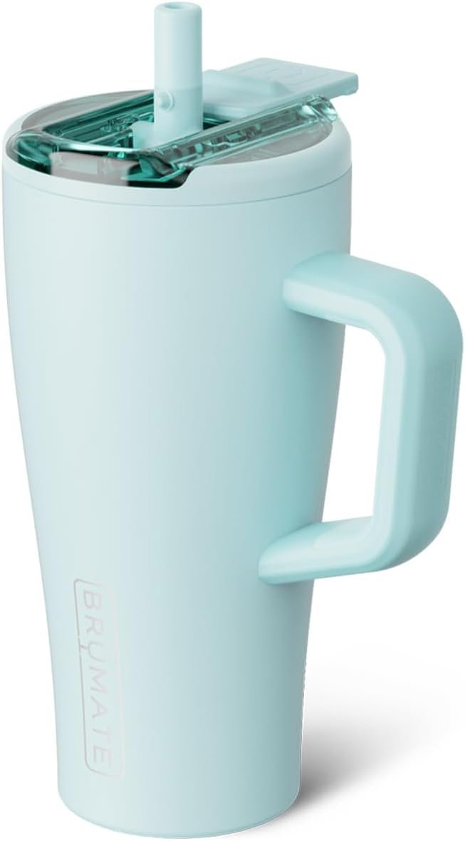 BrüMate Era Flip 40oz Tumbler with 100% Leakproof Covered Straw Lid | Hygienic Covered Straw | Insulated Stainless Steel Water Bottle with Handle | Cup Holder Friendly | BPA-Free (Lilac Dusk) - Image 53