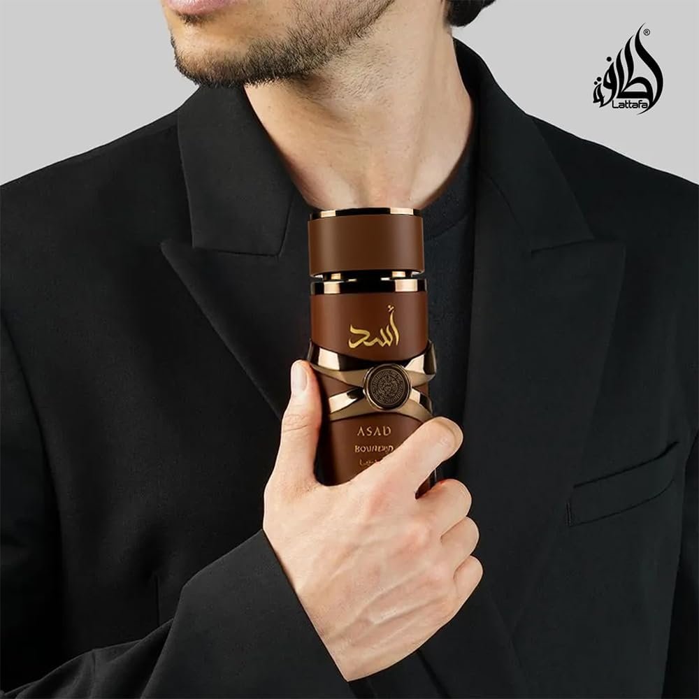 Lattafa Asad Bourbon for Unisex Eau de Parfum Spray, 3.4 Ounce / 100 ml | for Unisex - Image 8