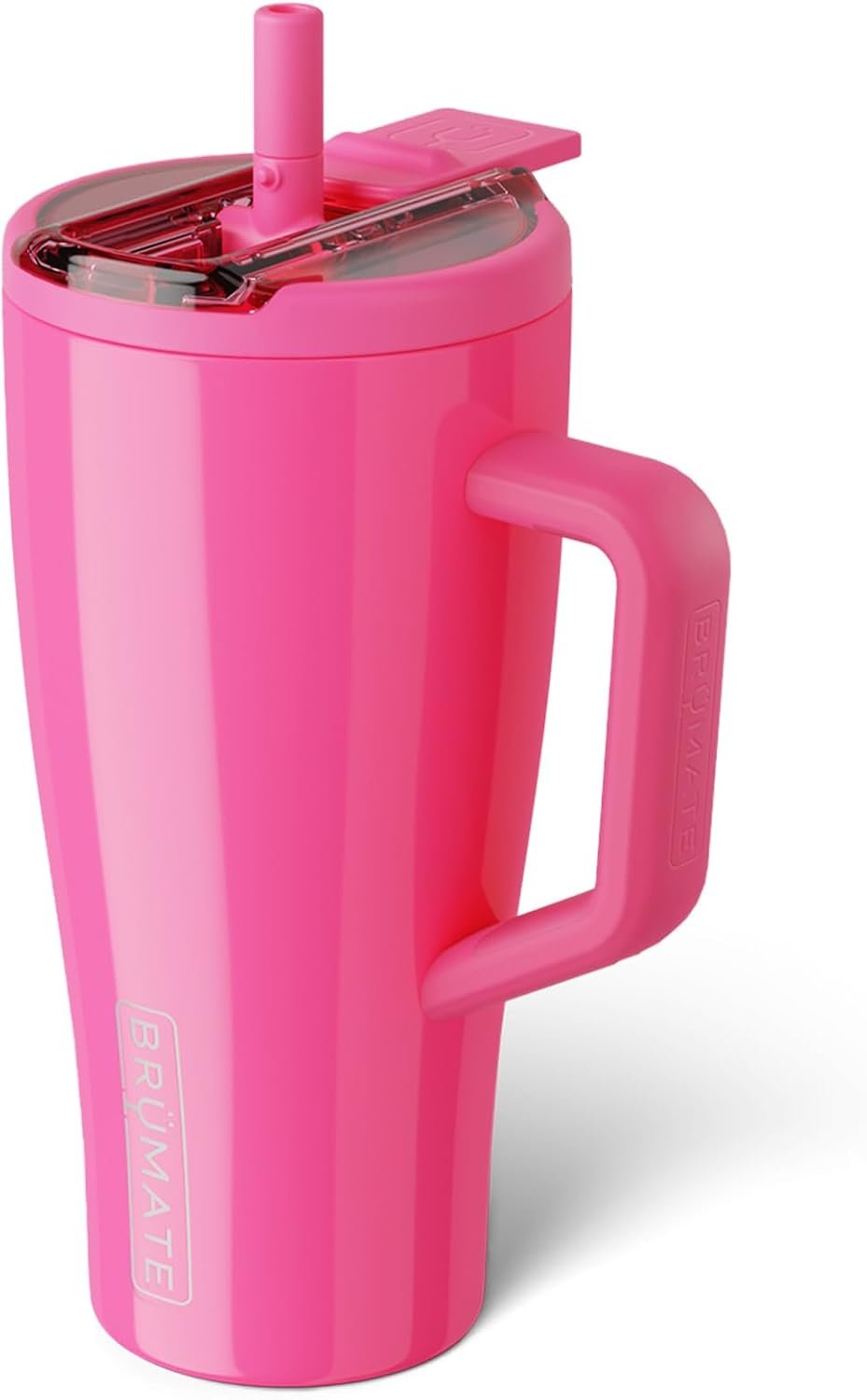 BrüMate Era Flip 40oz Tumbler with 100% Leakproof Covered Straw Lid | Hygienic Covered Straw | Insulated Stainless Steel Water Bottle with Handle | Cup Holder Friendly | BPA-Free (Lilac Dusk) - Image 40