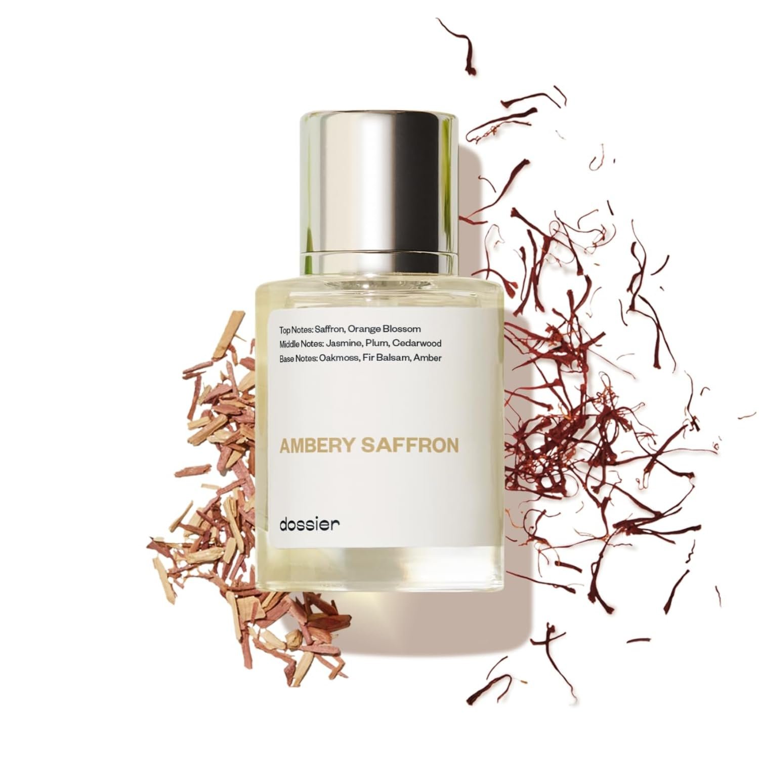 Dossier - Ambery Saffron - Packs of 2 (50ml & 100ml) - Eau de Parfum - Inspired by B.accarat R.ouge 540 - Vegan, Unisex Perfume Spray - Image 6