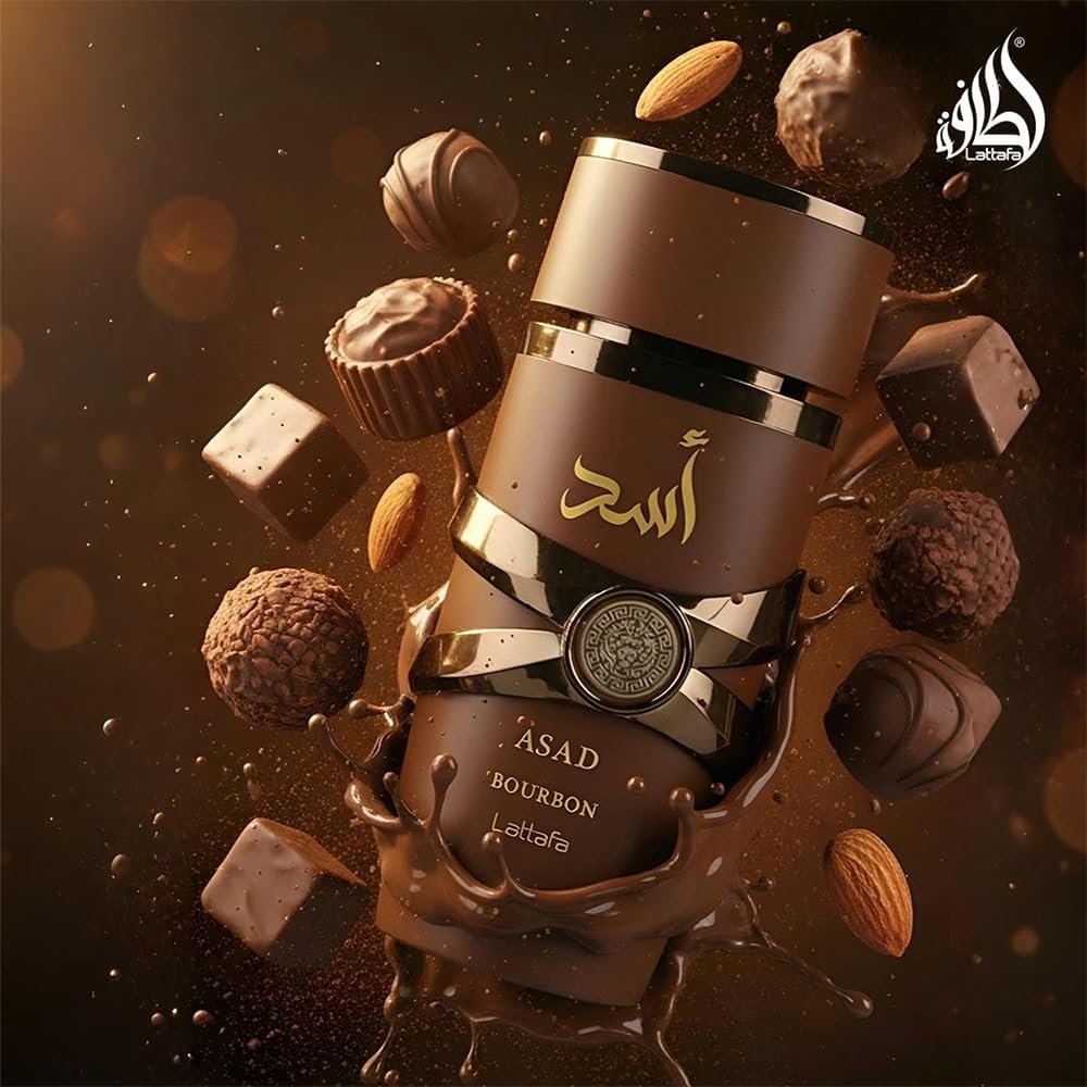 Lattafa Asad Bourbon for Unisex Eau de Parfum Spray, 3.4 Ounce / 100 ml | for Unisex - Image 9