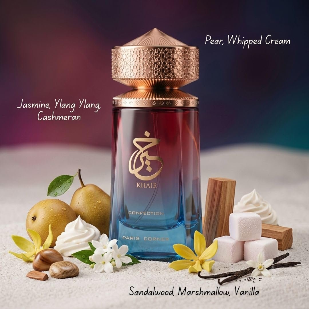 Paris Corner Khair Confection Eau de Parfum for Women Spray 100ml (3.4 oz) - Image 2