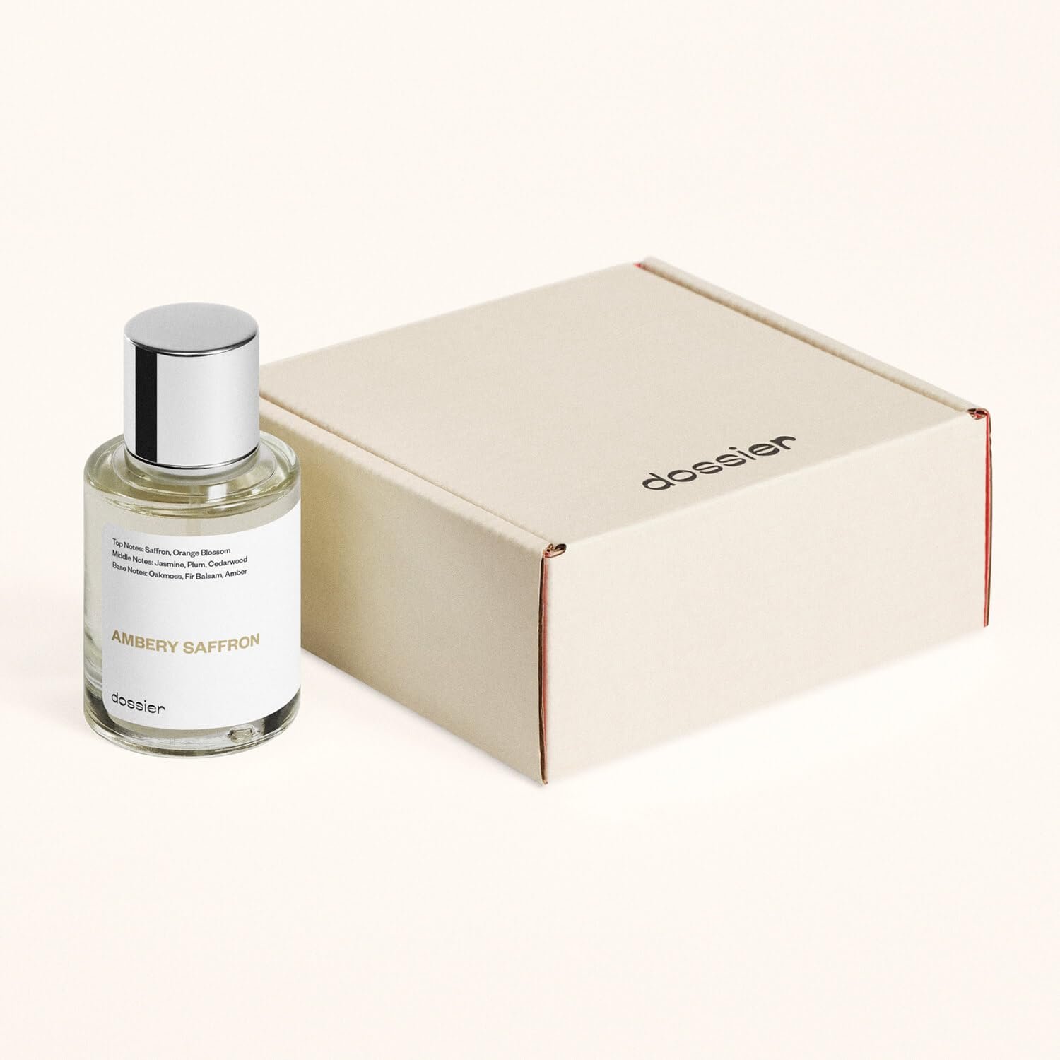 Dossier - Ambery Saffron - Packs of 2 (50ml & 100ml) - Eau de Parfum - Inspired by B.accarat R.ouge 540 - Vegan, Unisex Perfume Spray - Image 3