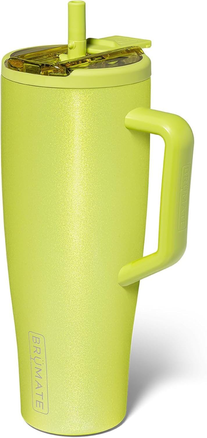 BrüMate Era Flip 40oz Tumbler with 100% Leakproof Covered Straw Lid | Hygienic Covered Straw | Insulated Stainless Steel Water Bottle with Handle | Cup Holder Friendly | BPA-Free (Lilac Dusk) - Image 39