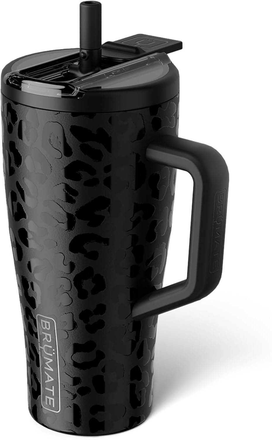 BrüMate Era Flip 40oz Tumbler with 100% Leakproof Covered Straw Lid | Hygienic Covered Straw | Insulated Stainless Steel Water Bottle with Handle | Cup Holder Friendly | BPA-Free (Lilac Dusk) - Image 9