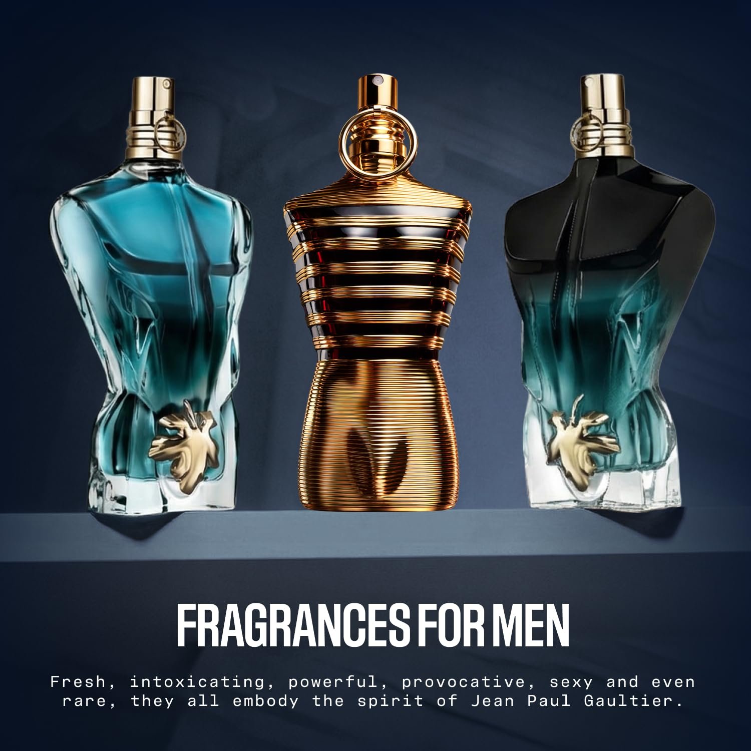 Jean Paul Gaultier Le Male Elixir Parfum Duo | Full Size 4.2 oz & Travel Spray 0.34 oz, Long-Lasting Woody Aromatic Cologne for Men, Fragrance Gift Set - Image 6