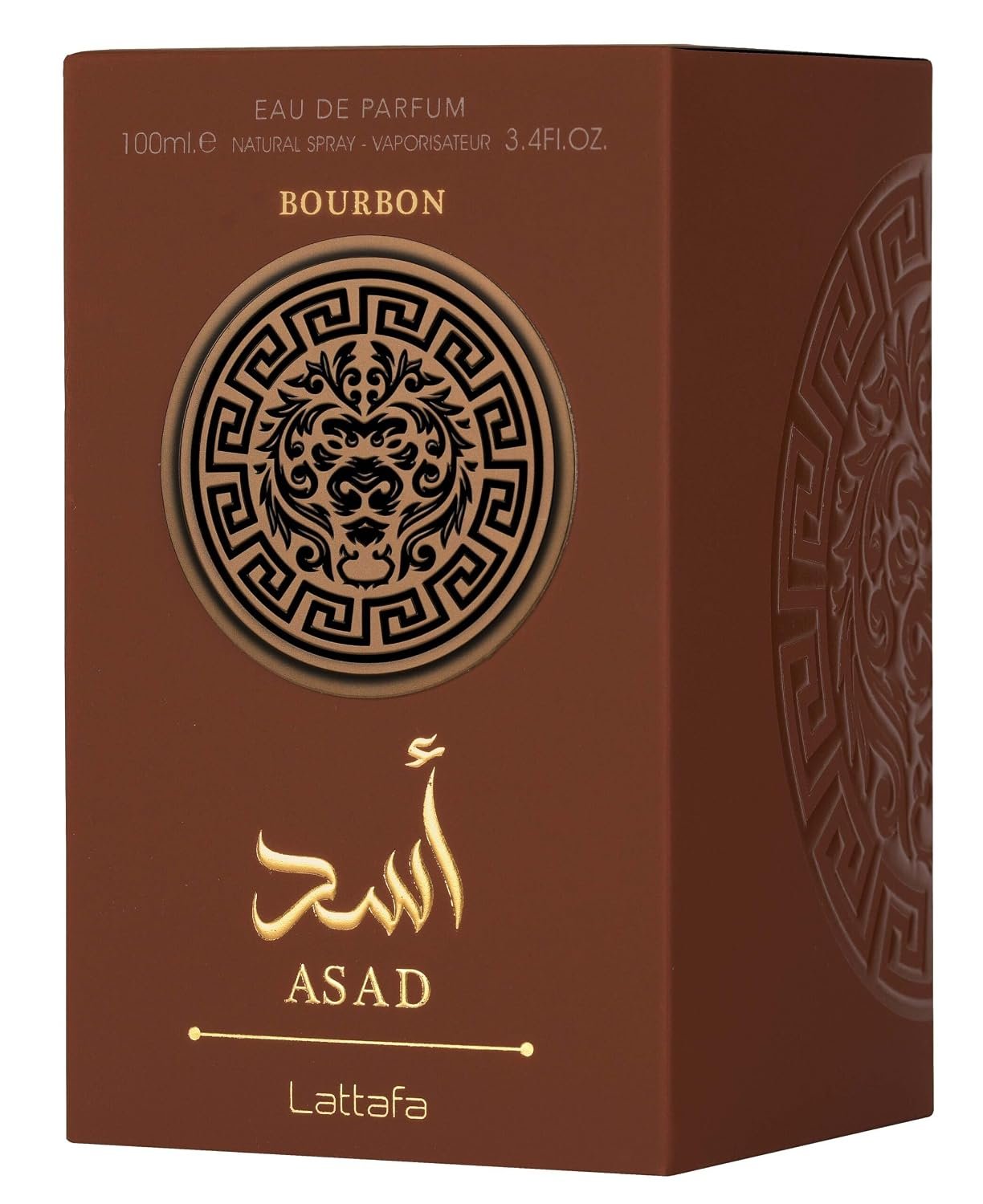 Lattafa Asad Bourbon for Unisex Eau de Parfum Spray, 3.4 Ounce / 100 ml | for Unisex - Image 4