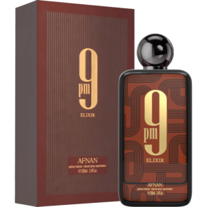 Afnan 9 PM Elixir Unisex Extrait de Parfum, 3.4 Fl. Oz