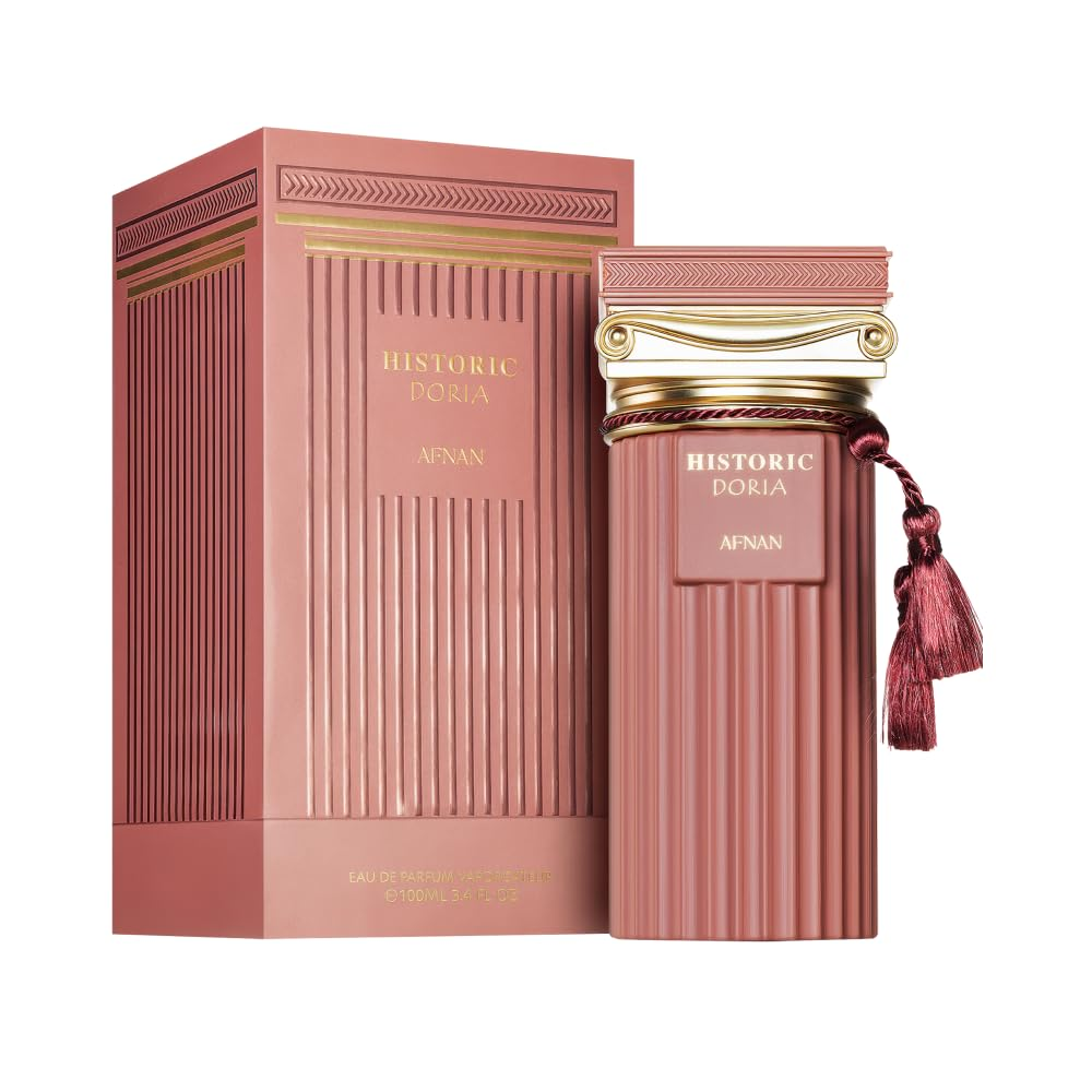 Afnan Historic Doria Eau De Parfum Spray for Women, 3.4 Fl. Oz