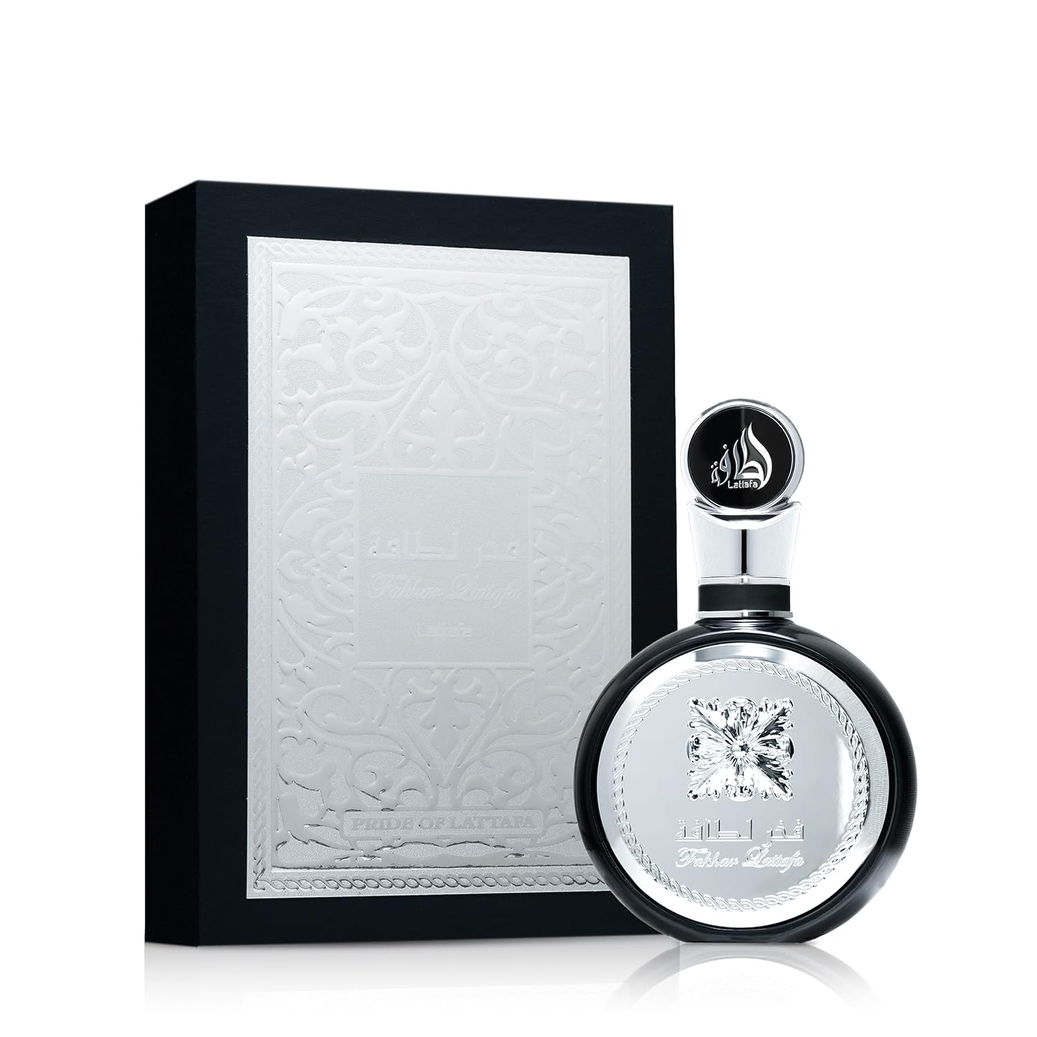 Lattafa Fakhar - Fresh, Fruity, Bergamot, Amber Wood - Eau de Parfum Long-Lasting Fragrance for Men, 3.40 Ounce / 100 ml