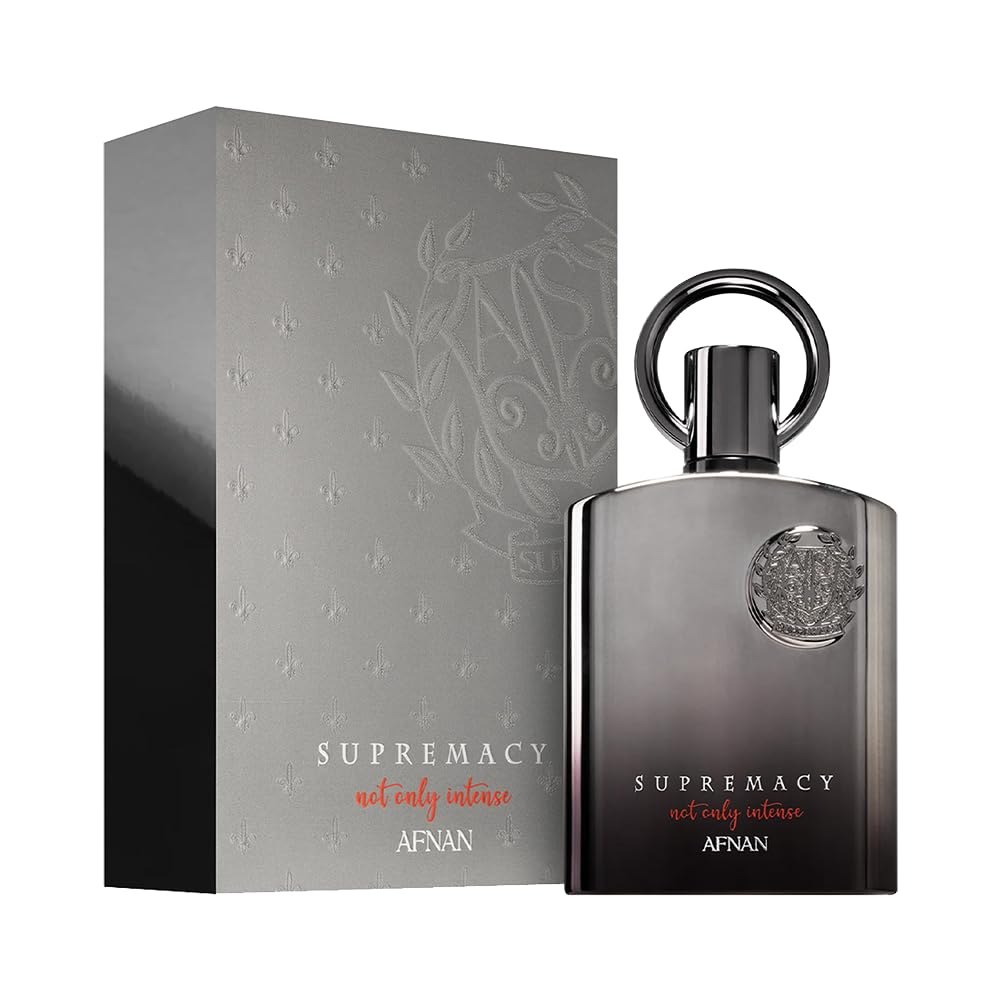 Afnan Supremacy Not Only Intense Extrait De Parfum Spray for Men, 3.4 Fl. Oz