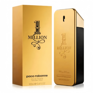 Paco Rabanne 1 Million Eau de Toilette – Long Lasting Designer Fragrance for Men with Mandarin, Cinnamon & Amber – Luxury Men’s Perfume Spray